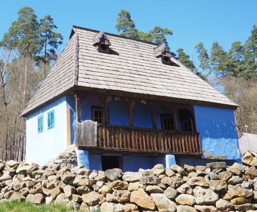 Gold miner homestead from Rosia Montana